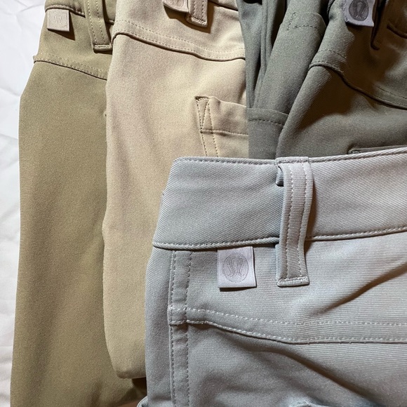 Lululemon ABC Pants Bundle 4 Pair Mens Size 36 Performance Casual Golf